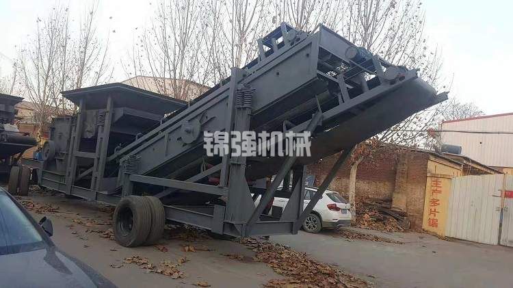 移動(dòng)破碎生產(chǎn)線(圖6) 移動(dòng)式破碎設(shè)備(圖6)