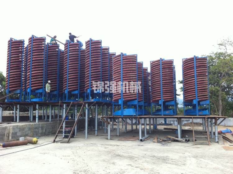 海濱砂金選礦工藝流程